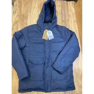 NWT Men's‎ Avalanche Down Parka Ski Outdoor Jacket Coat, Medium, Navy, $229 MSRP